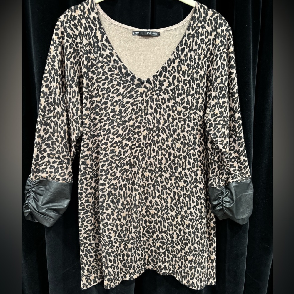 Maurices Leopard Top